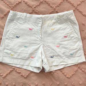 Vineyard Vines Size 12 White Logo Shorts